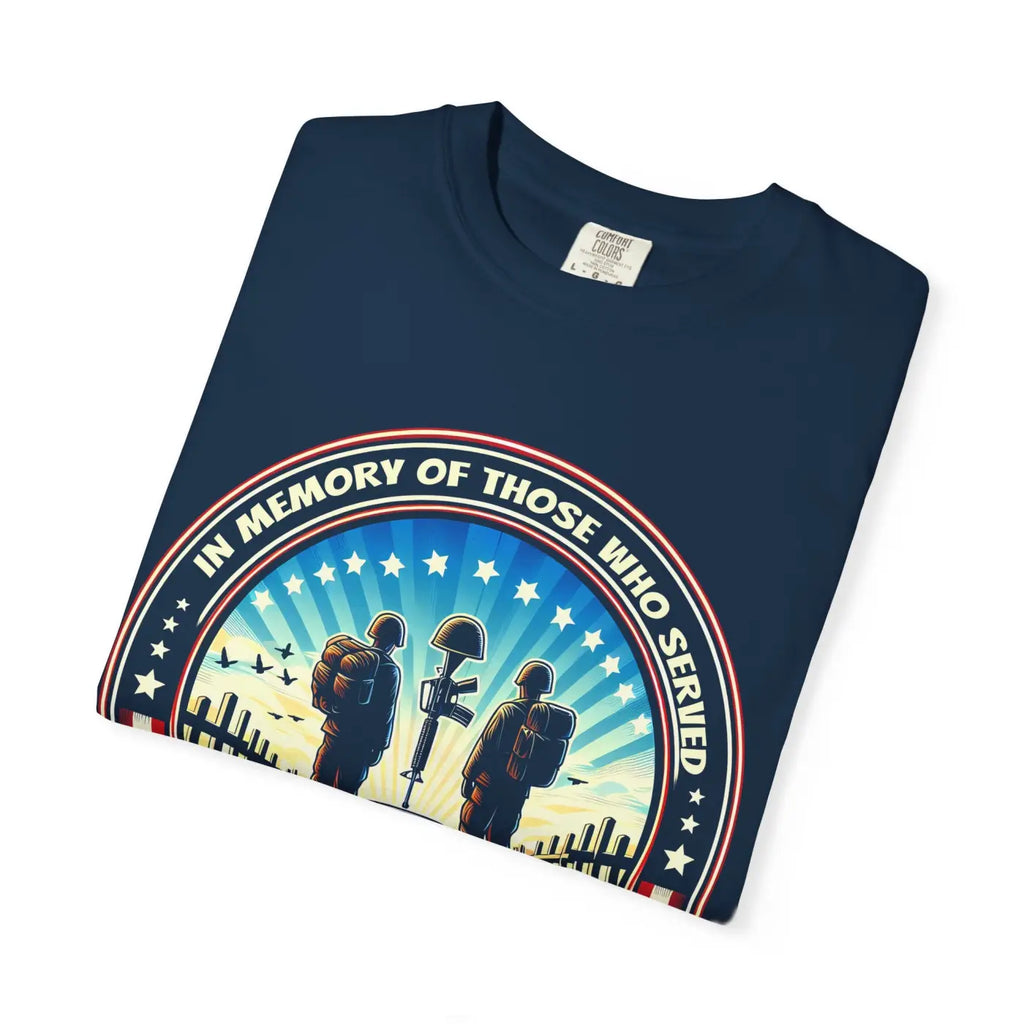 Memorial Tribute Unisex T-Shirt - Garment-Dyed Cotton - DipaliZ