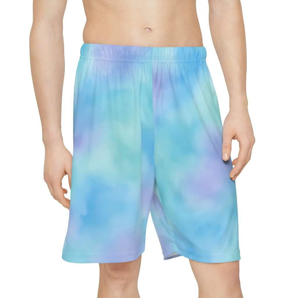 Tie-Dye Sports Shorts - Bold Summer Activewear - DipaliZ