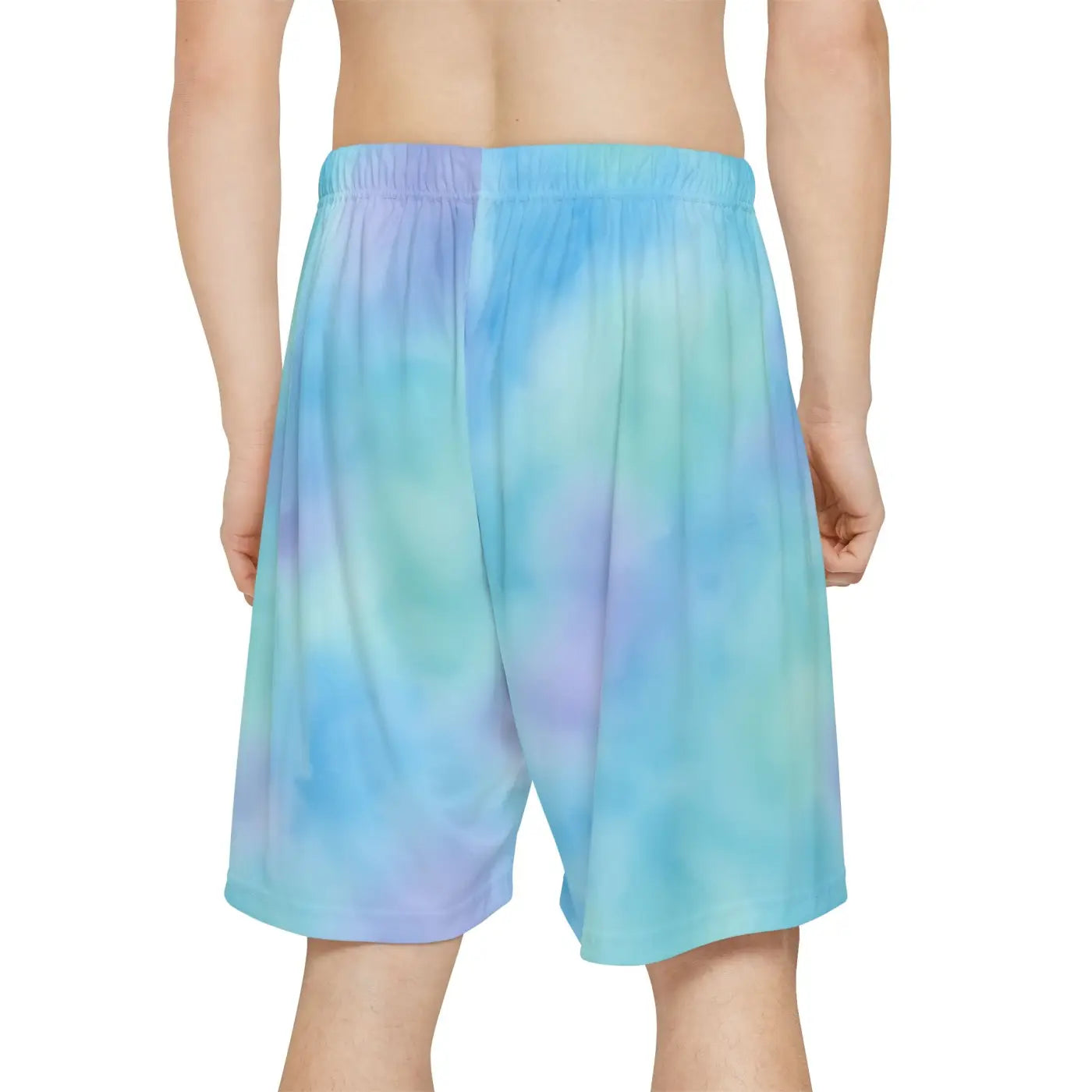 Tie-Dye Sports Shorts - Bold Summer Activewear - DipaliZ