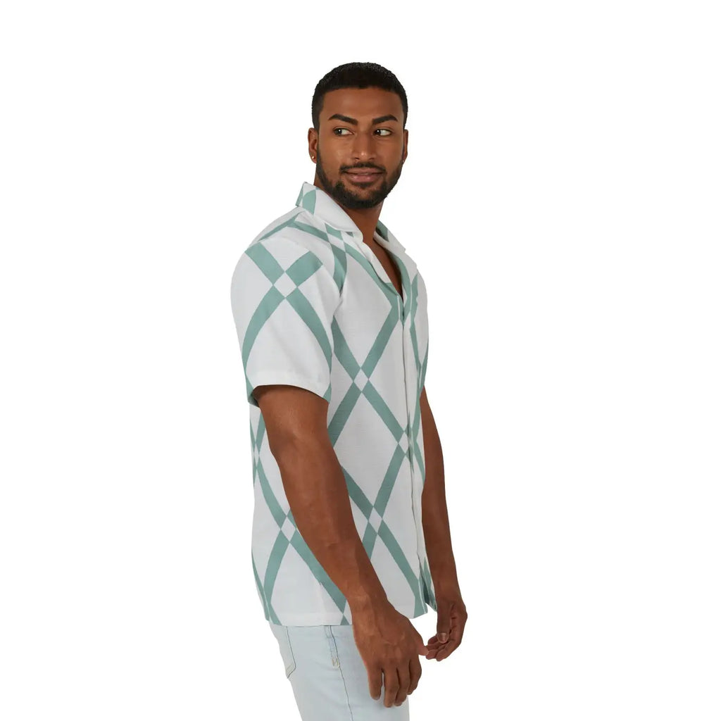 Premium Hawaiian Camp Shirt - Breathable Fabric Summer Style - DipaliZ