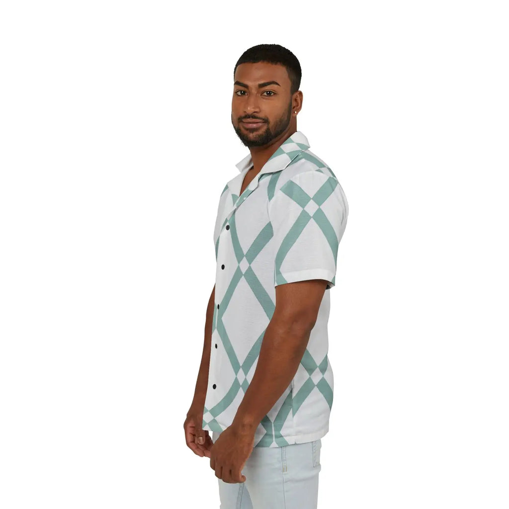Premium Hawaiian Camp Shirt - Breathable Fabric Summer Style - DipaliZ