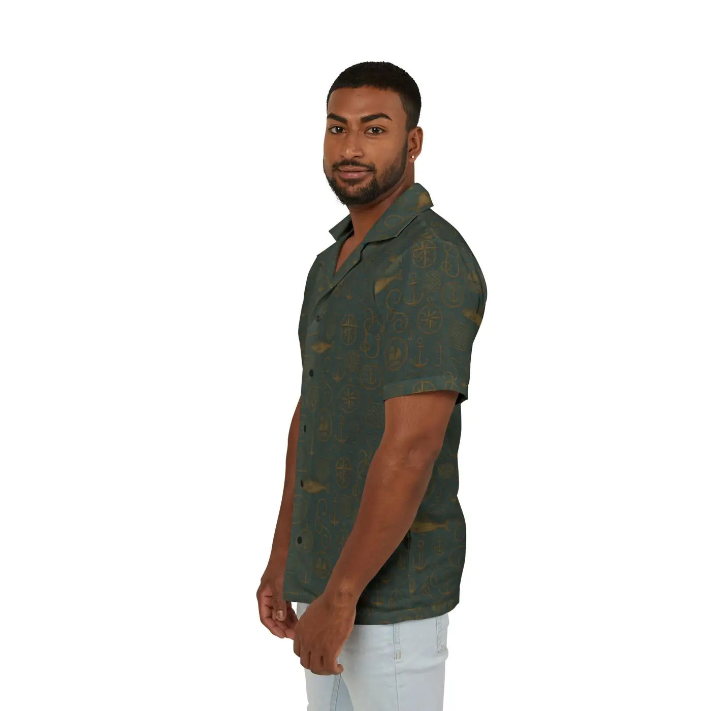 Premium Hawaiian Camp Shirt - Tropical Flair Summer Style - DipaliZ