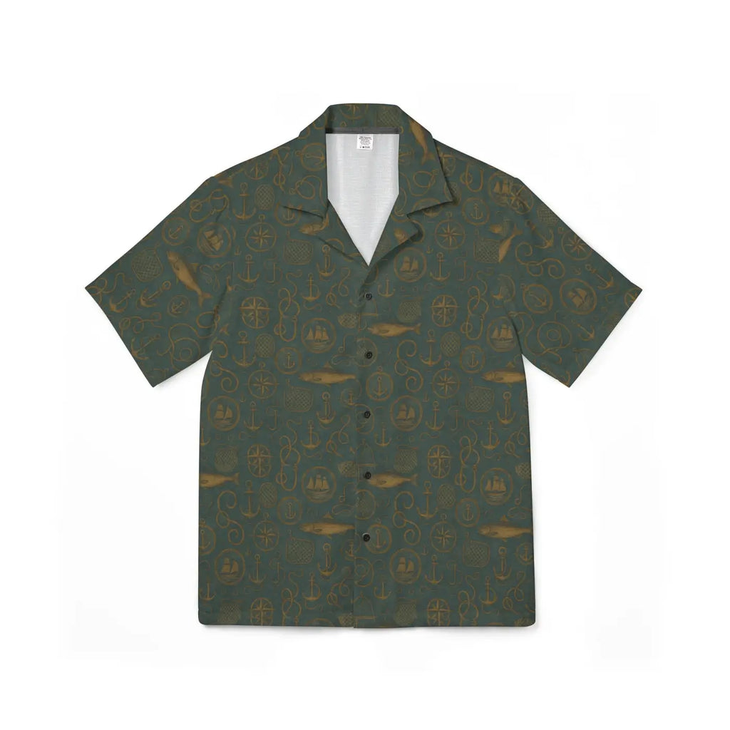 Premium Hawaiian Camp Shirt - Tropical Flair Summer Style - DipaliZ