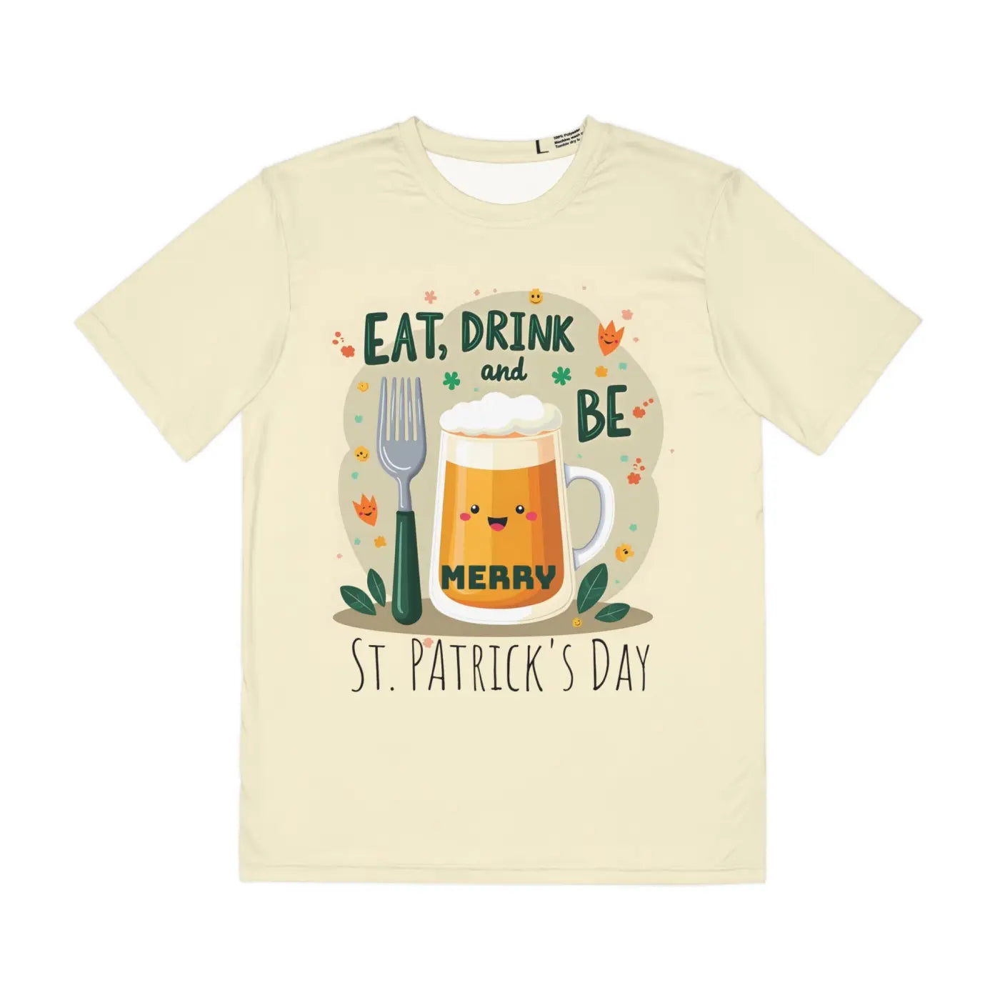 Epic Polyester Tee - Unbeatable Comfort Patrick's Day - DipaliZ