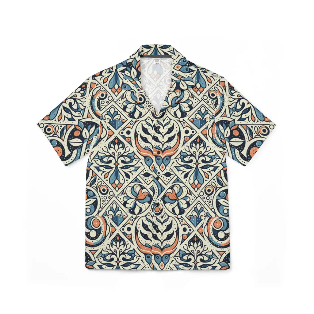 Men's Tropical Floral Camp Shirt - Sunny Adventures - DipaliZ