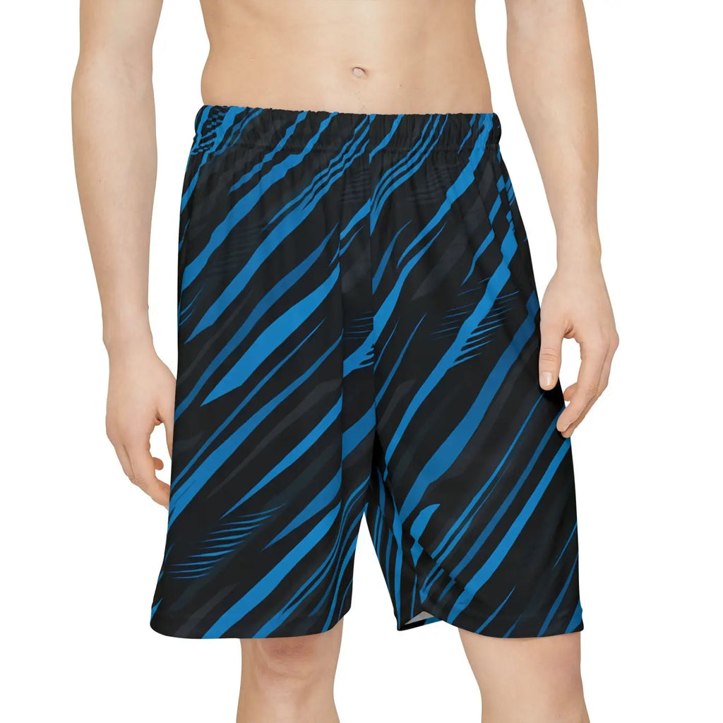 Vibrant Tropical Sports Shorts - Maximum Comfort - DipaliZ