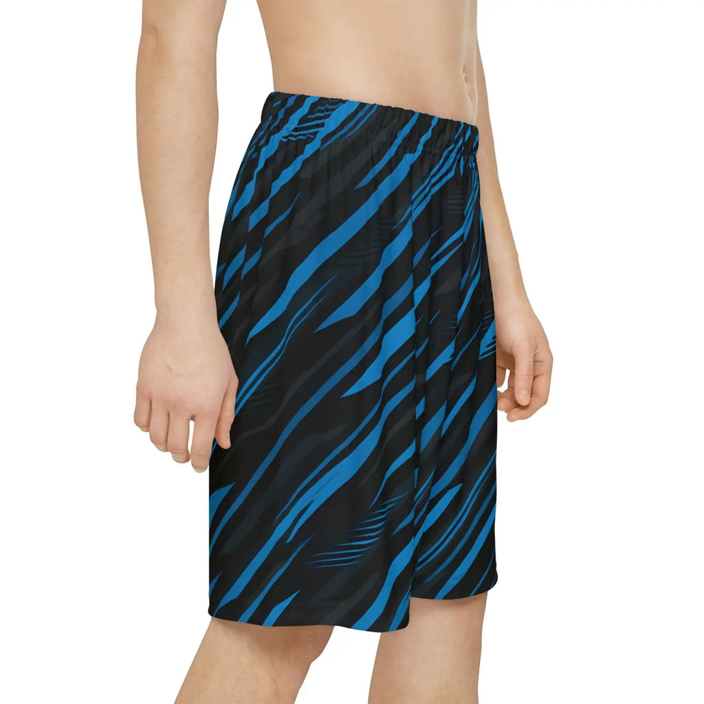 Vibrant Tropical Sports Shorts - Maximum Comfort - DipaliZ