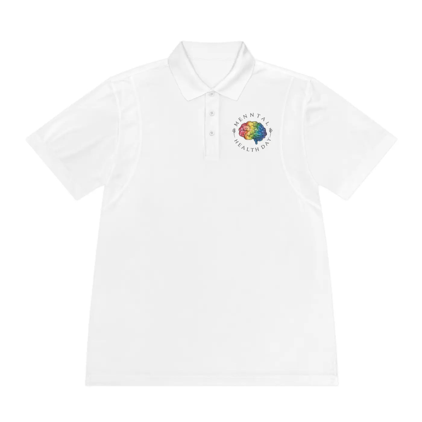 Sport Polo Shirt - Mental Health Day Classic Collar - DipaliZ