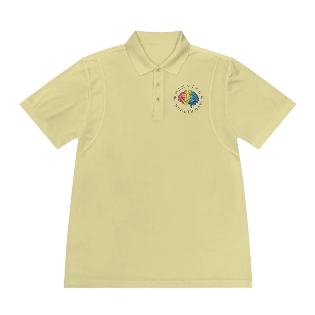 Sport Polo Shirt - Mental Health Day Classic Collar - DipaliZ