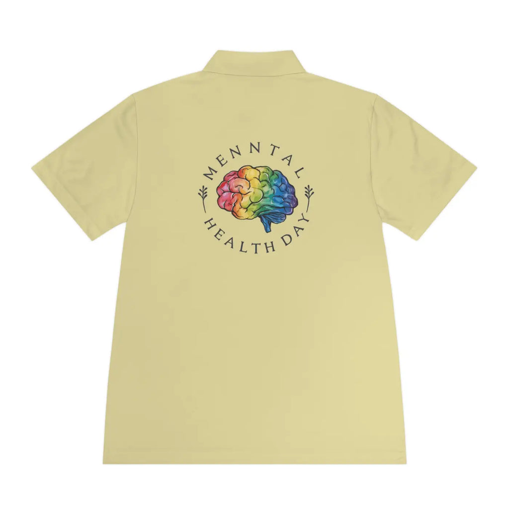Sport Polo Shirt - Mental Health Day Classic Collar - DipaliZ