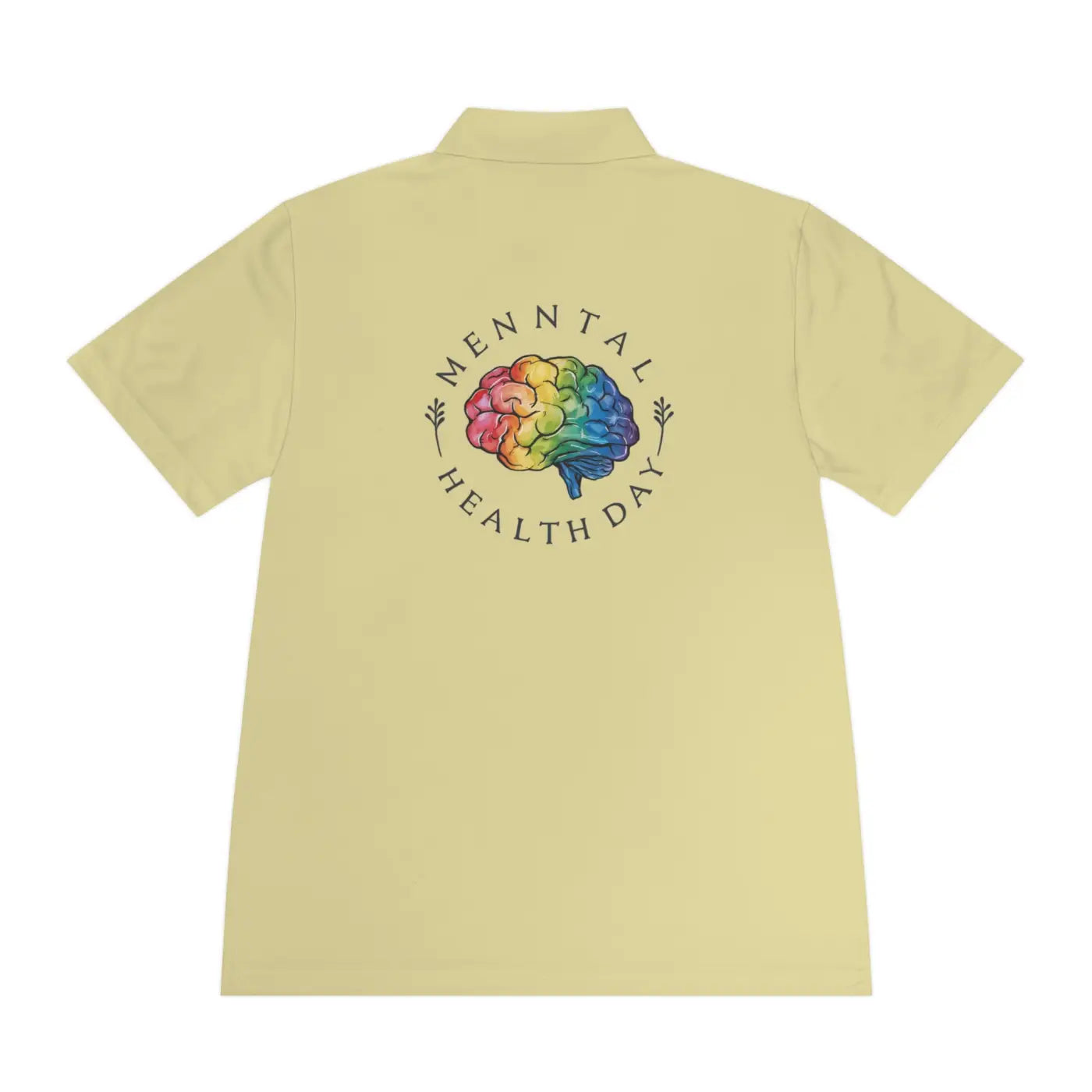 Sport Polo Shirt - Mental Health Day Classic Collar - DipaliZ