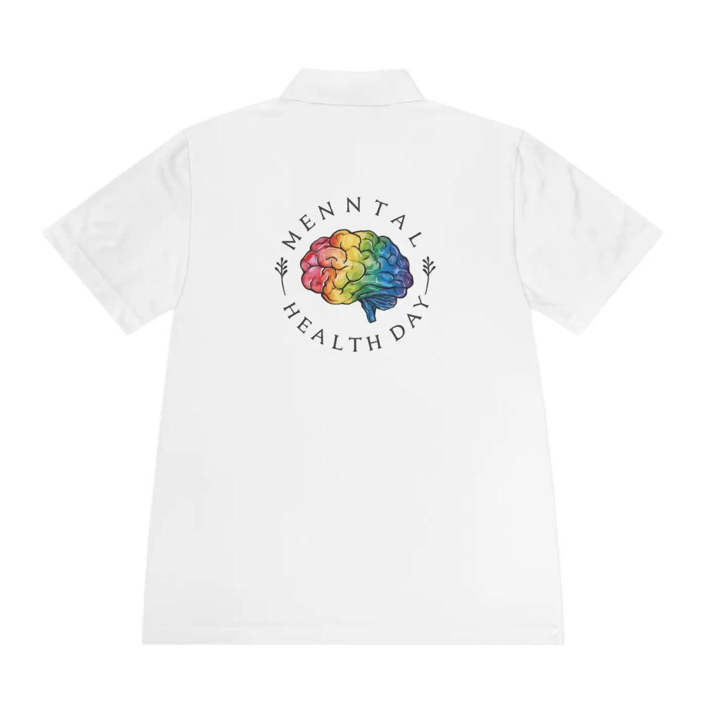Sport Polo Shirt - Mental Health Day Classic Collar - DipaliZ