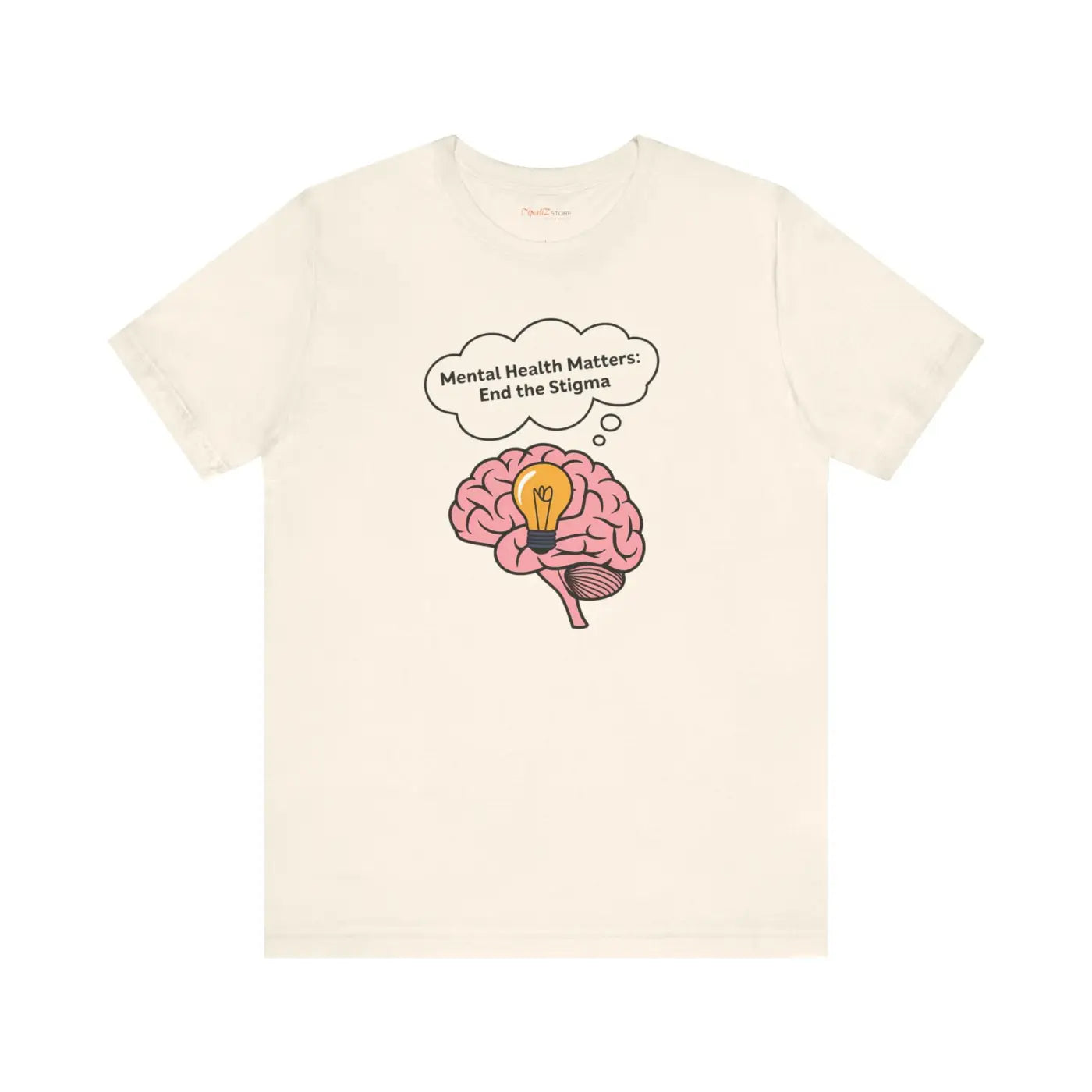 Mental Health Unisex Tee - End the Stigma Airlume Combed - DipaliZ