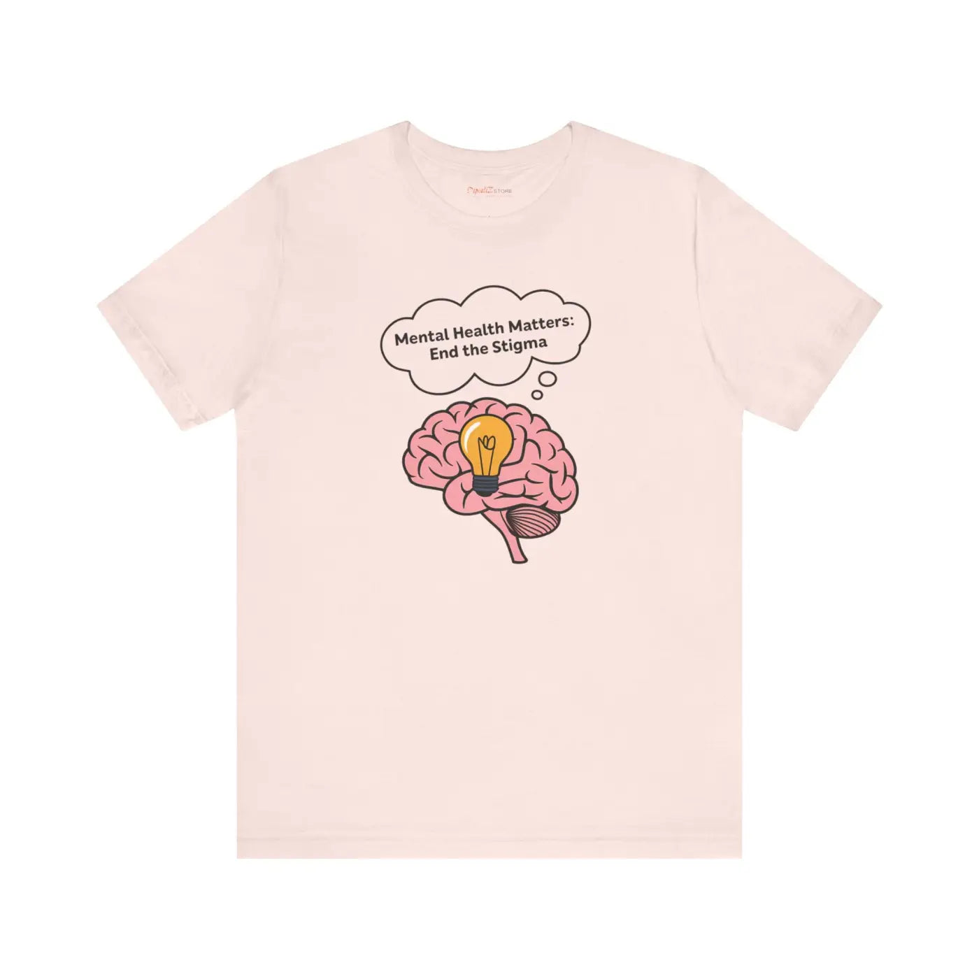 Mental Health Unisex Tee - End the Stigma Airlume Combed - DipaliZ
