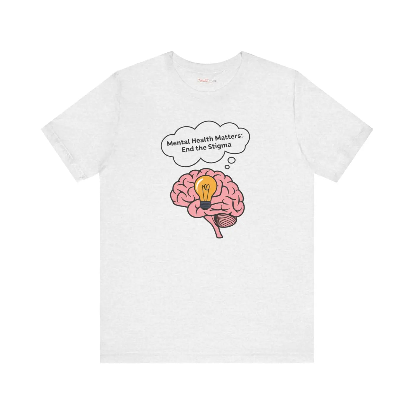 Mental Health Unisex Tee - End the Stigma Airlume Combed - DipaliZ