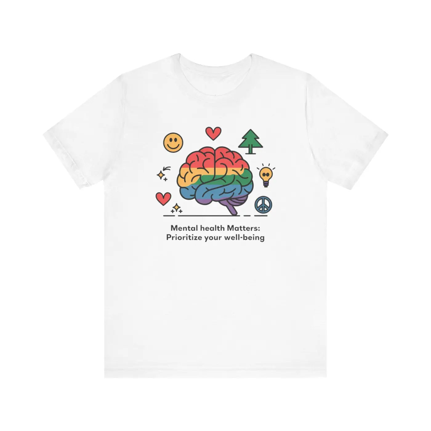 Mental Health Awareness Unisex Jersey Short Sleeve Tee - DipaliZ