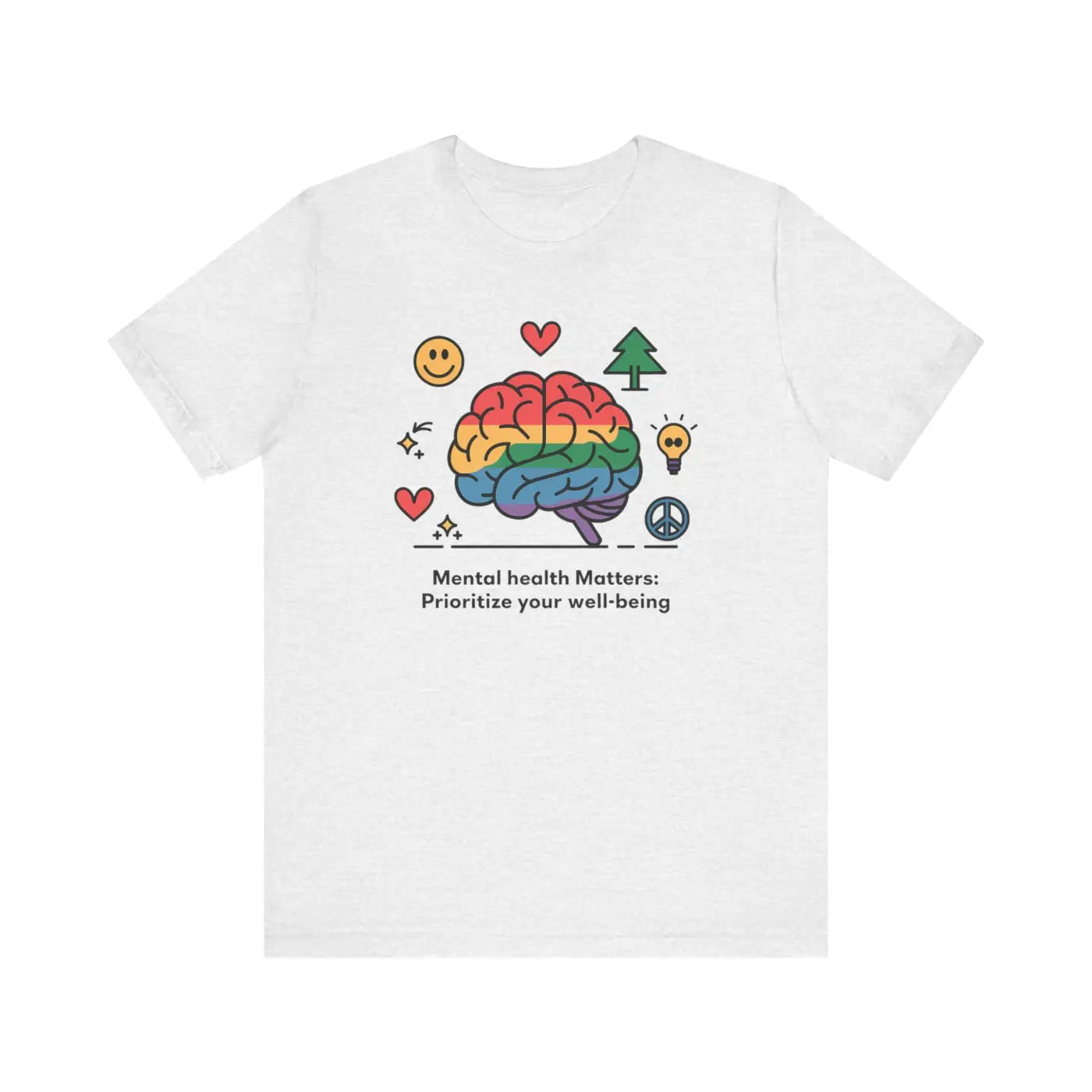 Mental Health Awareness Unisex Jersey Short Sleeve Tee - DipaliZ