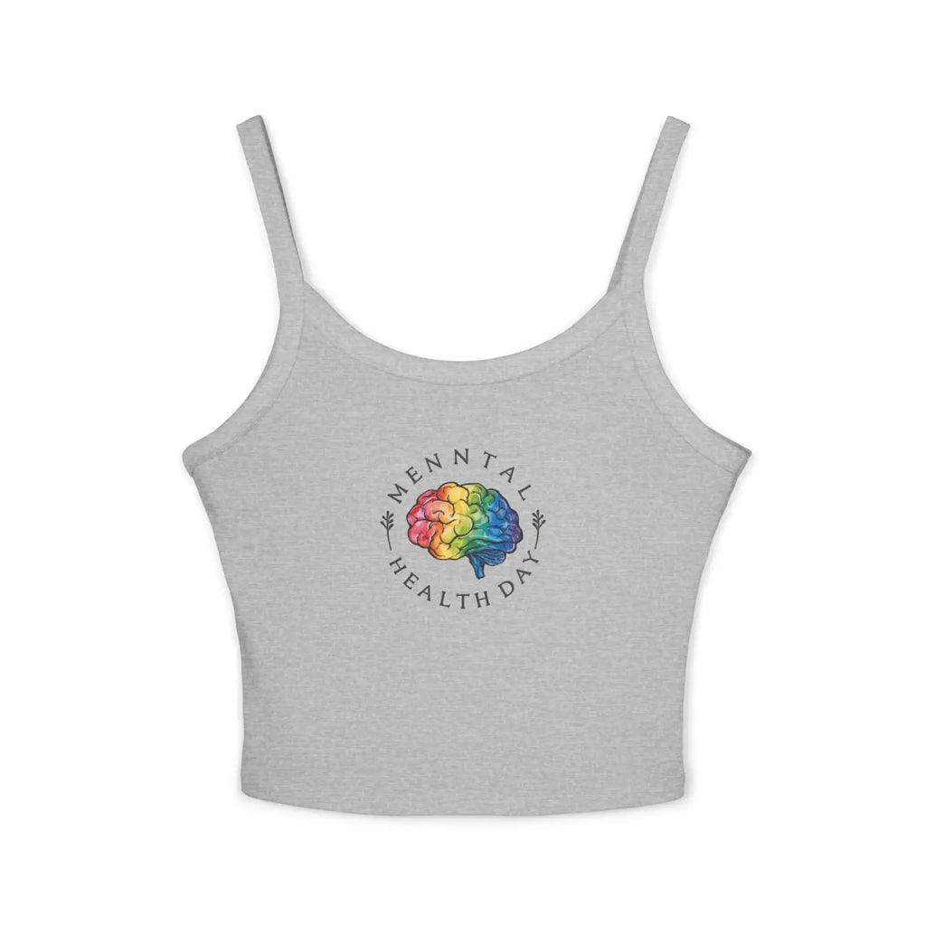 Spaghetti Strap Tank - Fitted Airlume Cotton Design - DipaliZ