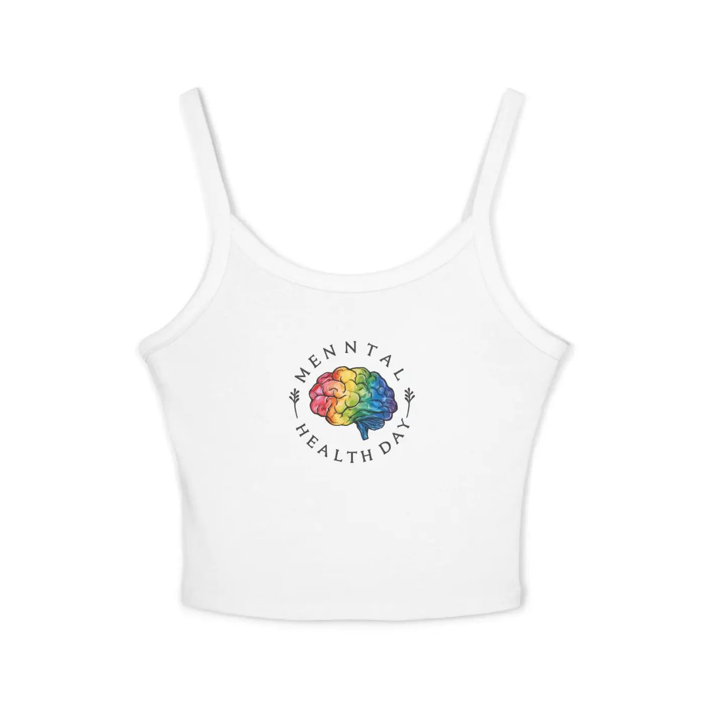 Spaghetti Strap Tank - Fitted Airlume Cotton Design - DipaliZ