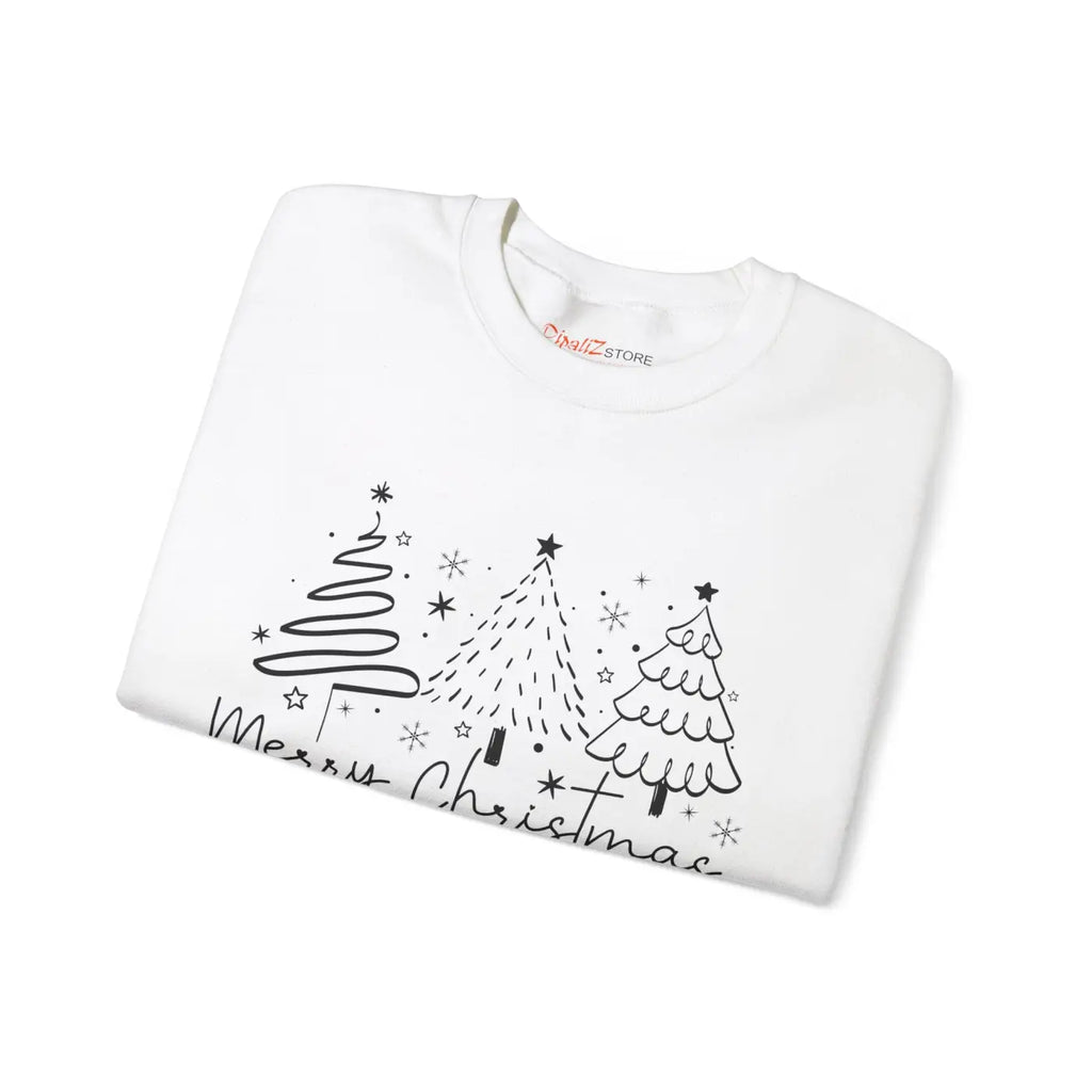 Festive Unisex Heavy Blend Crewneck Sweatshirt - Holiday - DipaliZ