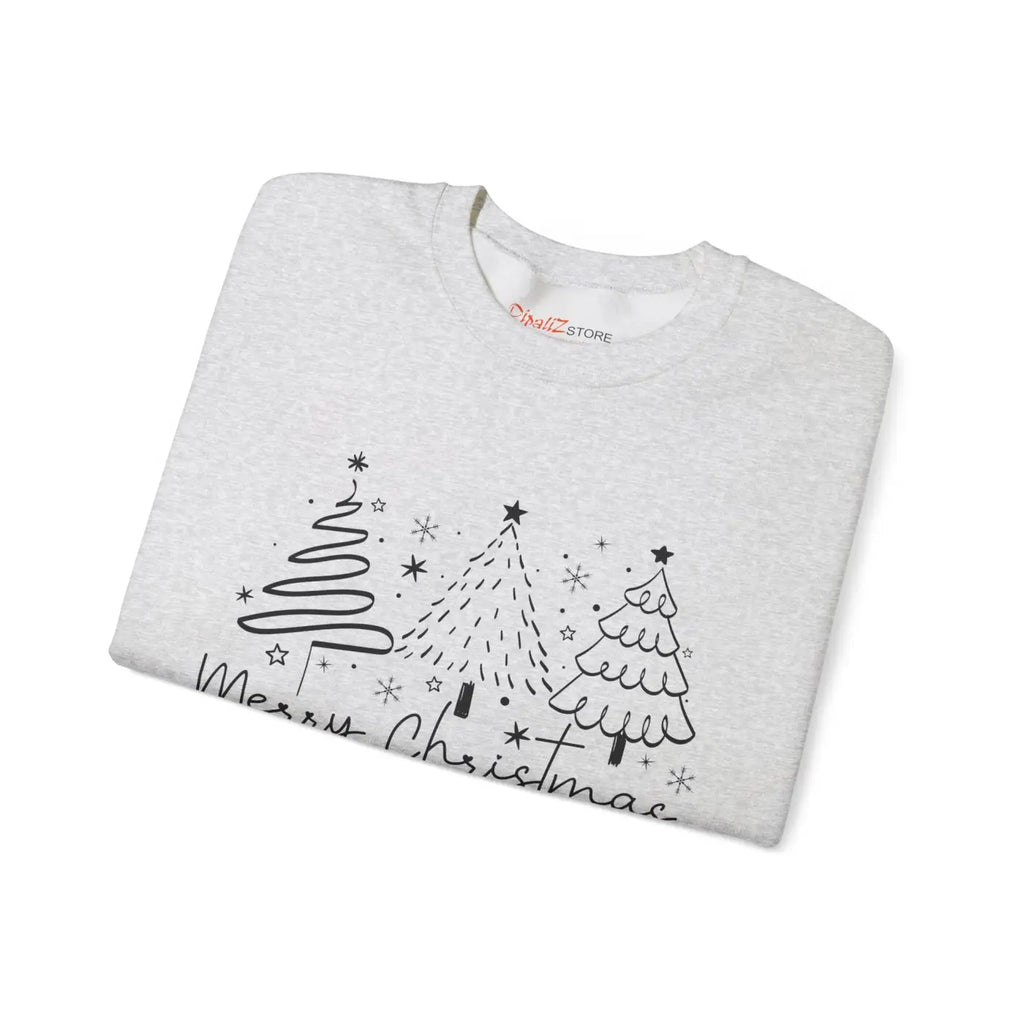 Festive Unisex Heavy Blend Crewneck Sweatshirt - Holiday - DipaliZ