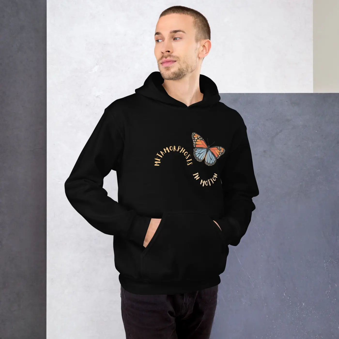 Butterfly Unisex Hoodie - Cloud Soft Stylish Design - DipaliZ