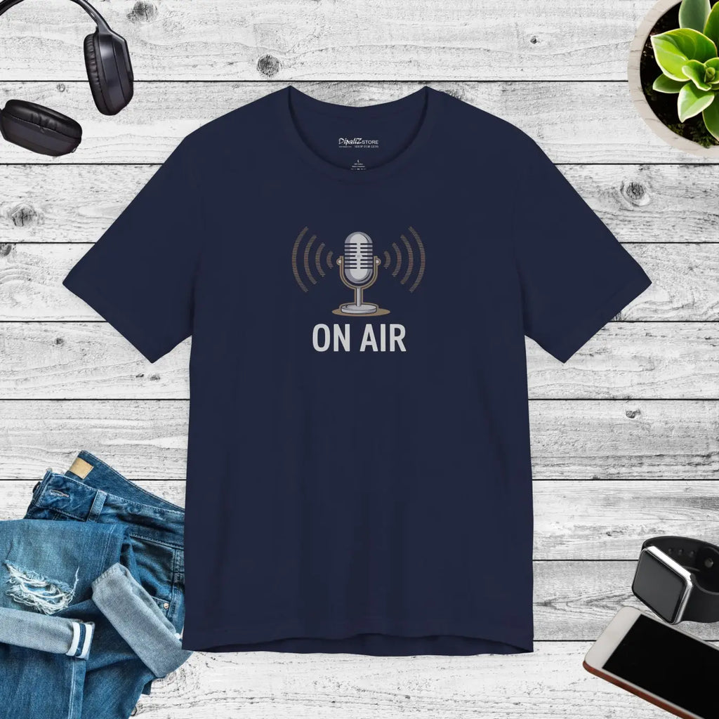 On Air Podcast Unisex Jersey Short Sleeve Tee - DipaliZ