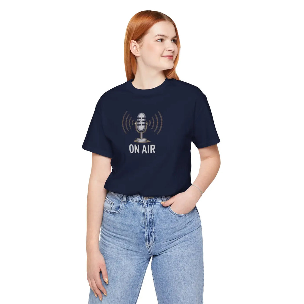 On Air Podcast Unisex Jersey Short Sleeve Tee - DipaliZ
