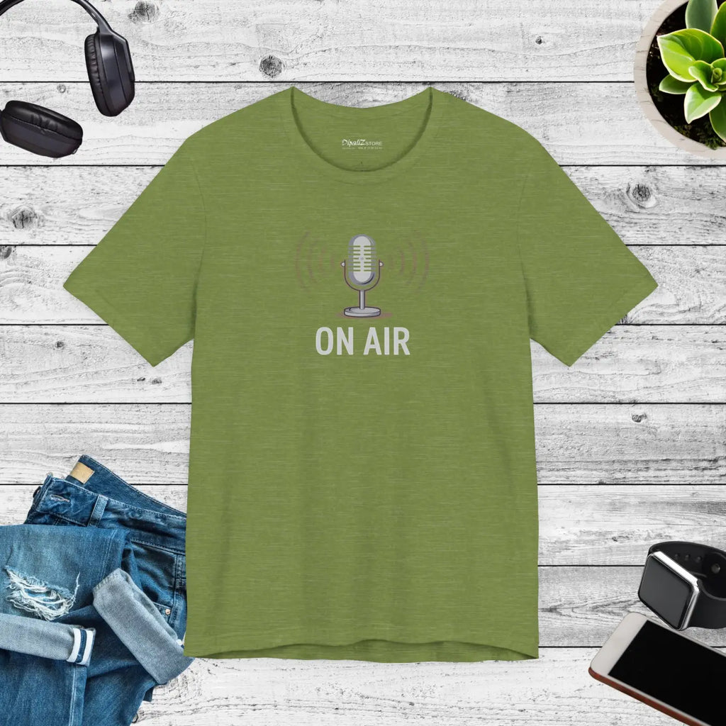 On Air Podcast Unisex Jersey Short Sleeve Tee - DipaliZ