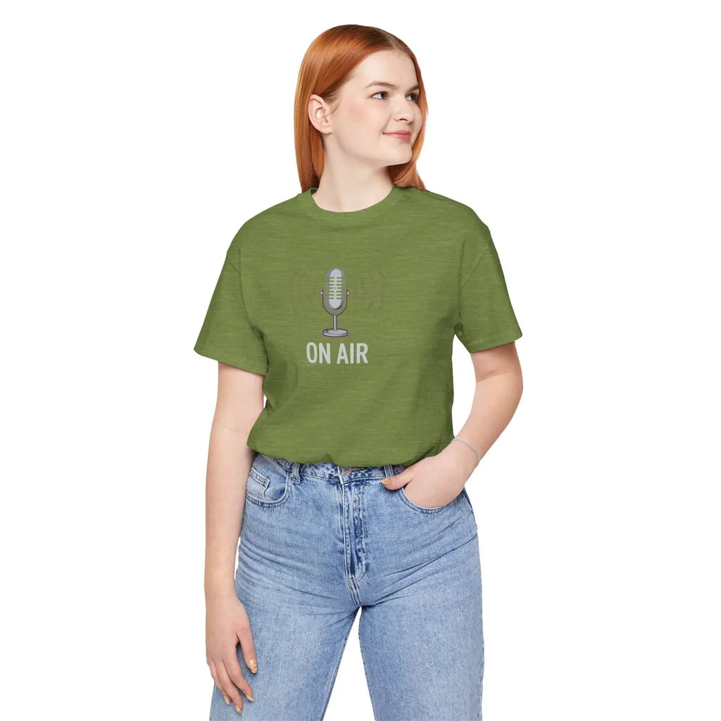 On Air Podcast Unisex Jersey Short Sleeve Tee - DipaliZ