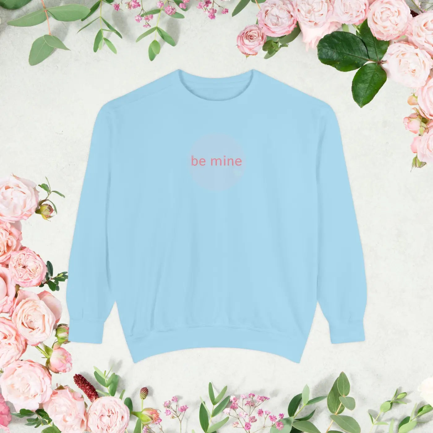 Heart Graphic Pullover Sweatshirt - Oversized Romantic - DipaliZ