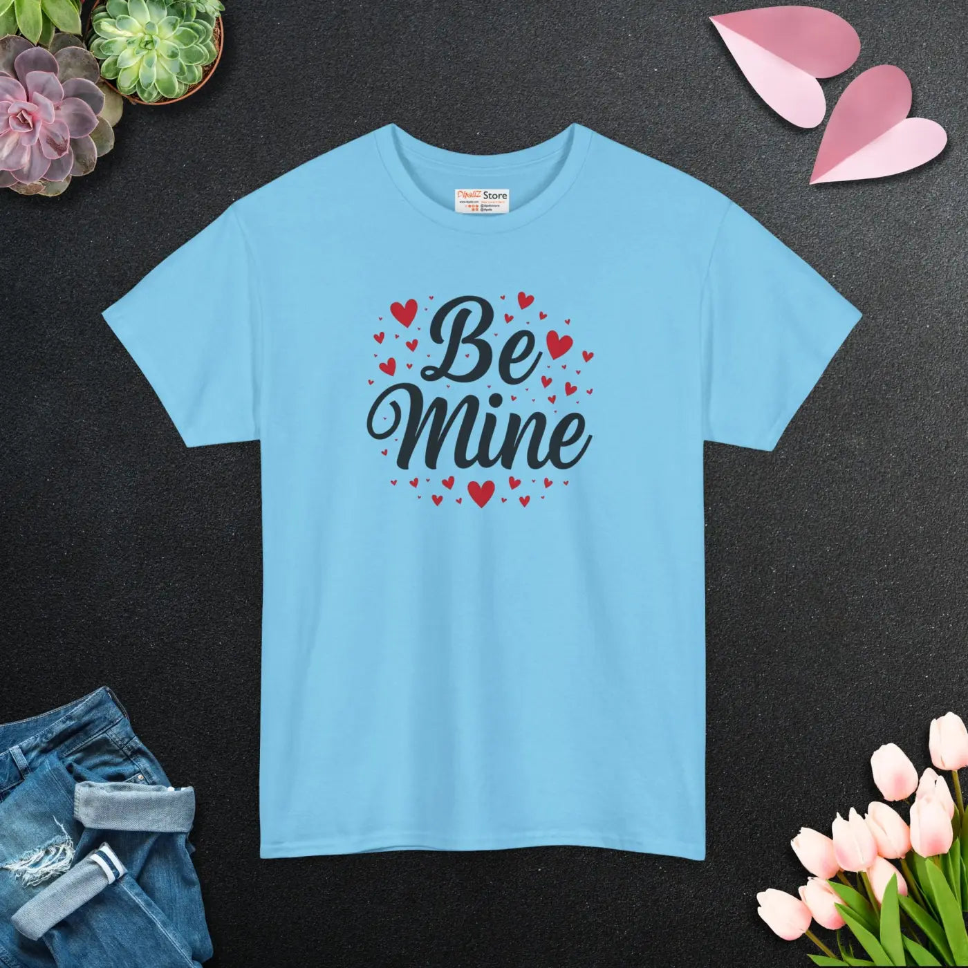 Unisex Heavy Cotton Tee - Ultimate Wardrobe Essential - DipaliZ