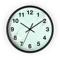 Mint Floral Wall Clock - Botanical Design Decor - DipaliZ