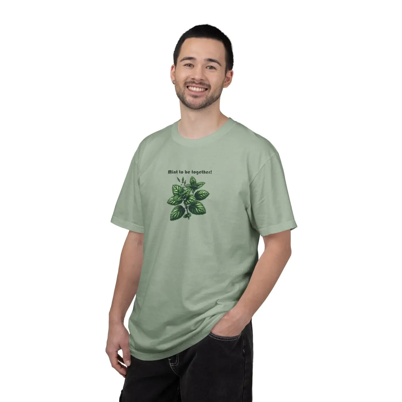 Garment-Dyed T-Shirt - Mint Carrots Comfort Colors Relaxed - DipaliZ