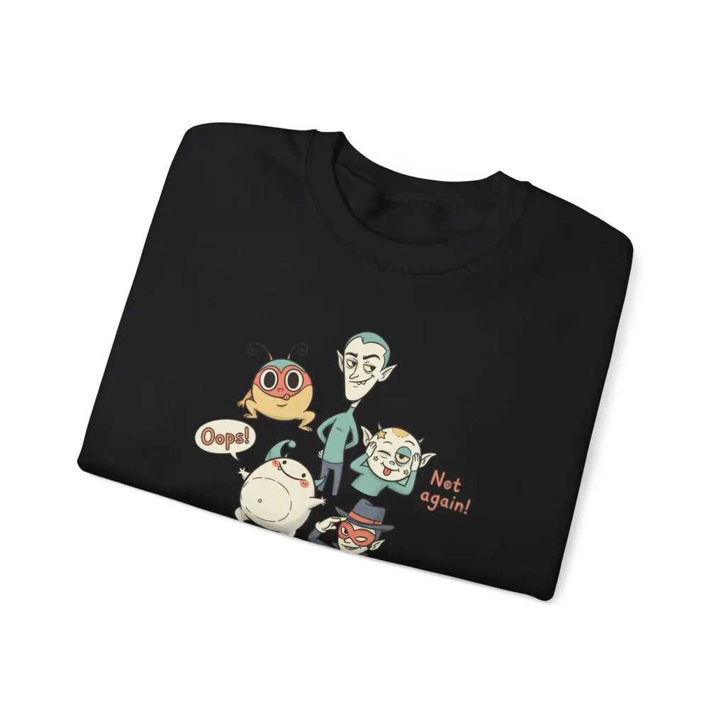 Pastel Doodle Crewneck - Cute Menace Vibes - DipaliZ