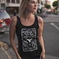 Tarot Card Yes Sir The Good Girl Women's Ideal Racerback Tank