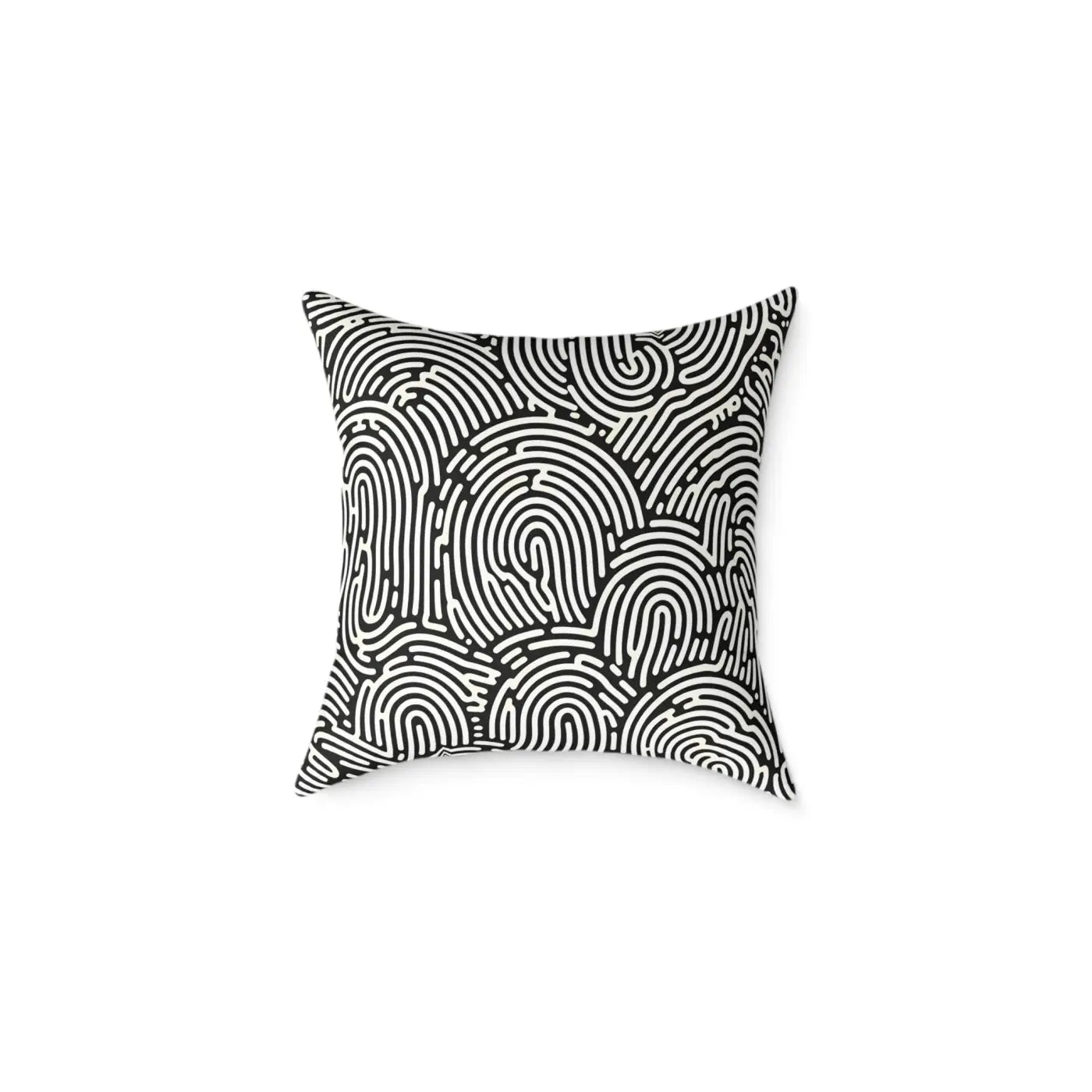 Modern Abstract Pattern Square Pillow - Cozy Accent Piece - DipaliZ