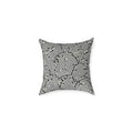 Modern Abstract Pattern Square Pillow - Cozy Accent Piece - DipaliZ