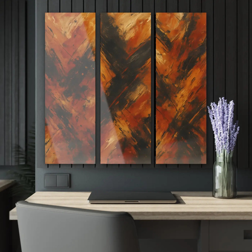 Modern Acrylic Wall Art - Vibrant Abstract Home Decor - DipaliZ