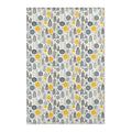 Modern Bohemian Area Rug - Yellow Geometric Patterns - DipaliZ