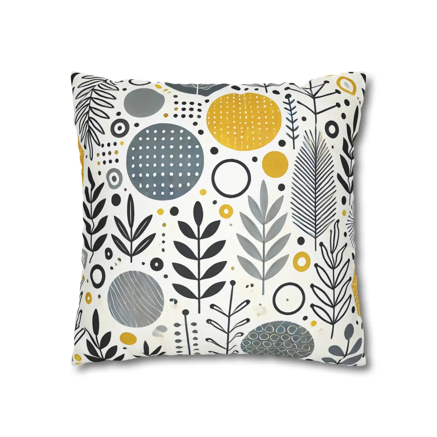 Vibrant Spun Polyester Square Pillowcase - Affordable Comfort - DipaliZ