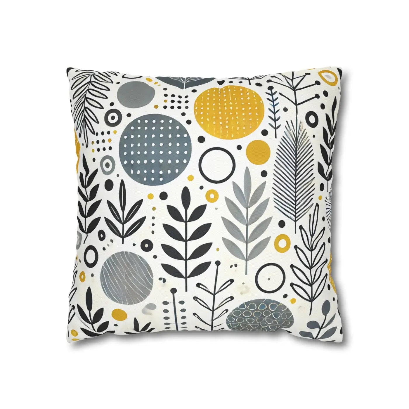 Vibrant Spun Polyester Square Pillowcase - Affordable Comfort - DipaliZ