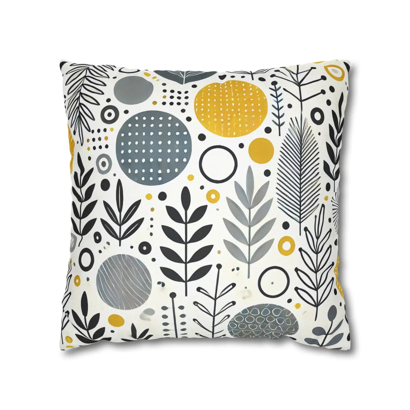 Vibrant Spun Polyester Square Pillowcase - Affordable Comfort - DipaliZ