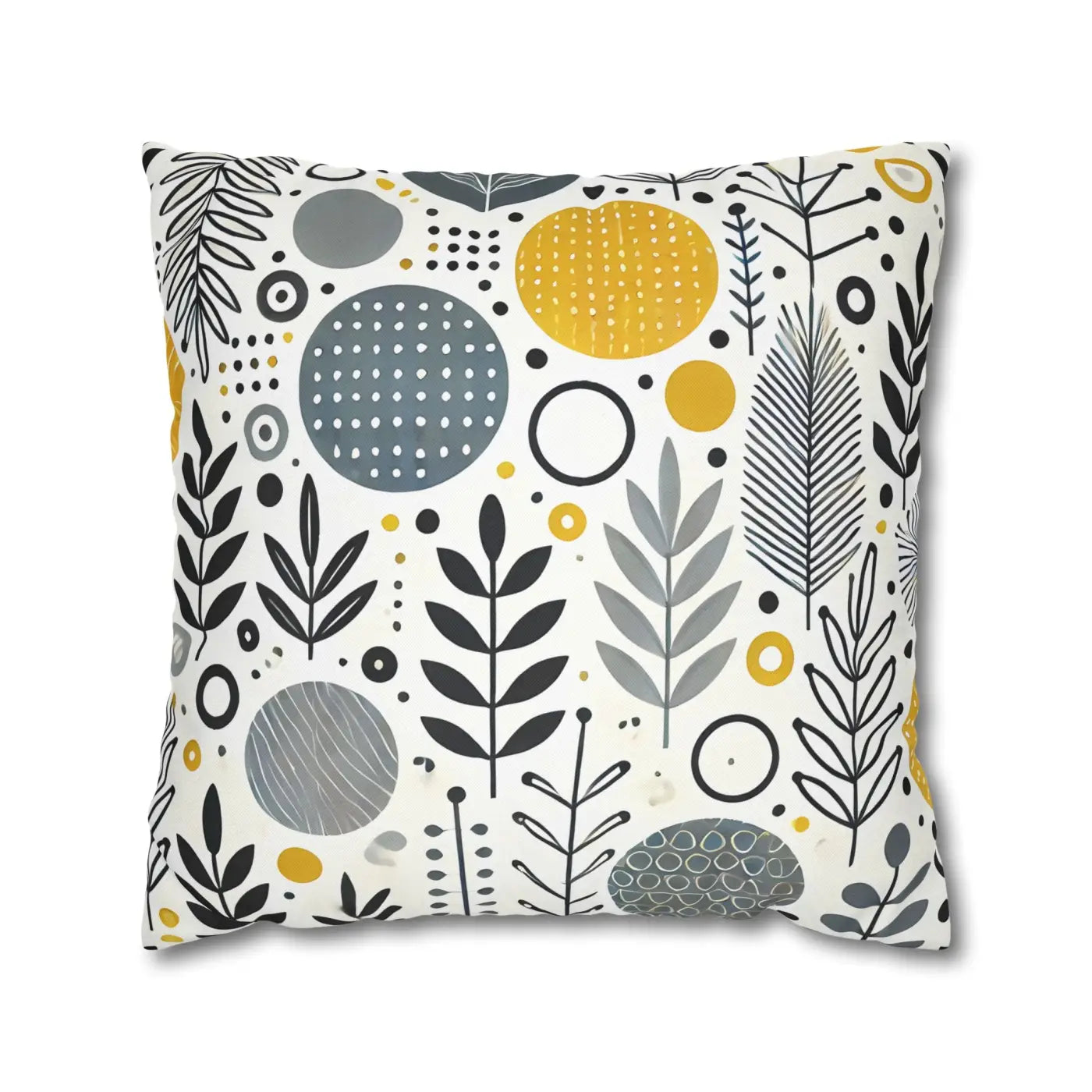 Vibrant Spun Polyester Square Pillowcase - Affordable Comfort - DipaliZ