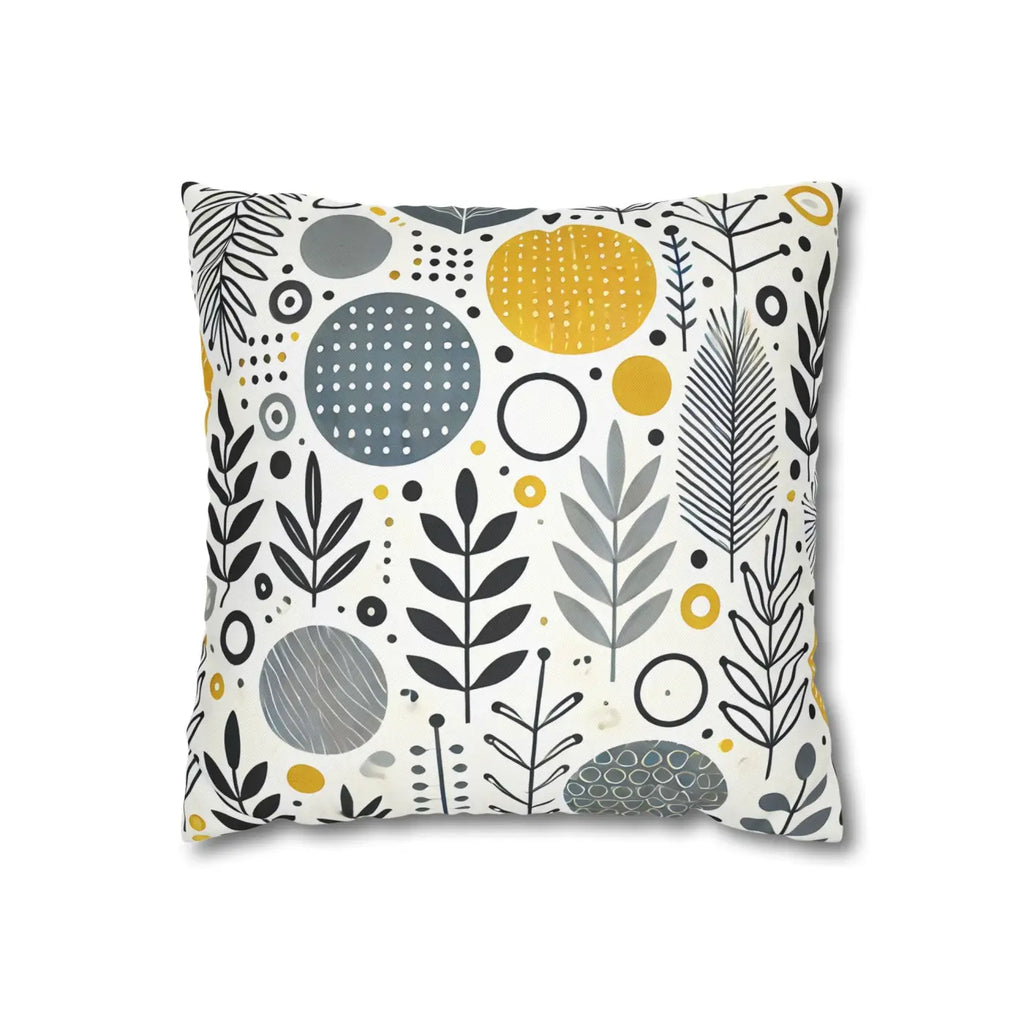 Vibrant Spun Polyester Square Pillowcase - Affordable Comfort - DipaliZ