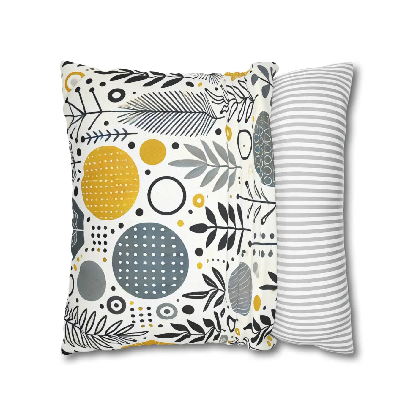 Vibrant Spun Polyester Square Pillowcase - Affordable Comfort - DipaliZ