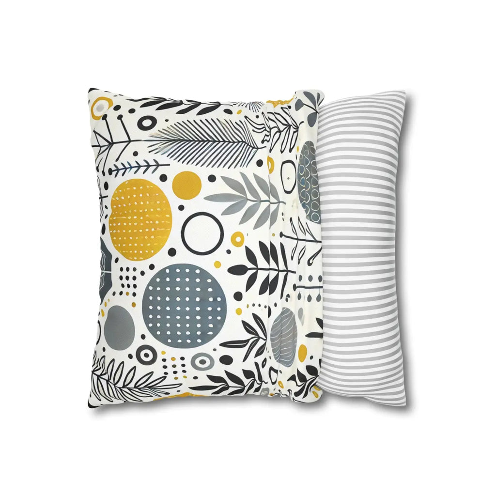 Vibrant Spun Polyester Square Pillowcase - Affordable Comfort - DipaliZ