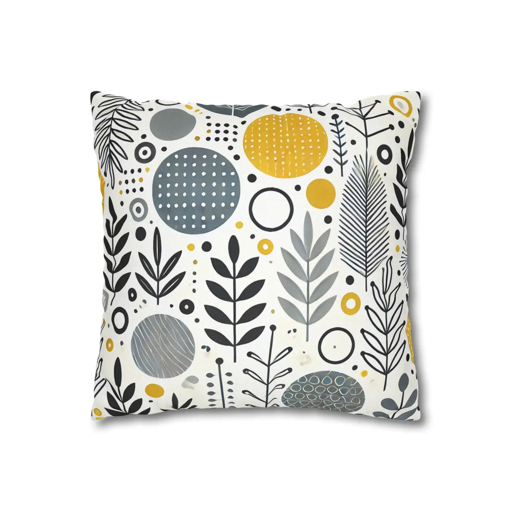 Vibrant Spun Polyester Square Pillowcase - Affordable Comfort - DipaliZ