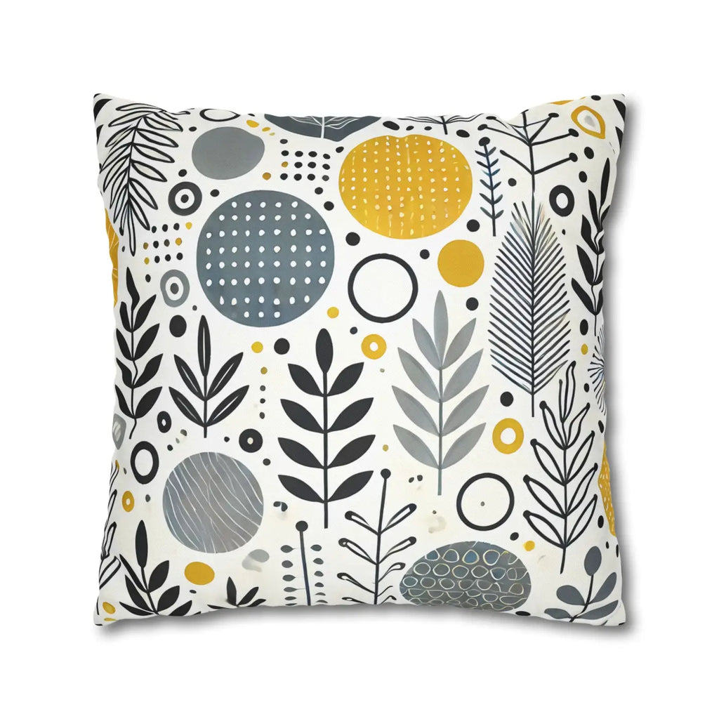 Vibrant Spun Polyester Square Pillowcase - Affordable Comfort - DipaliZ