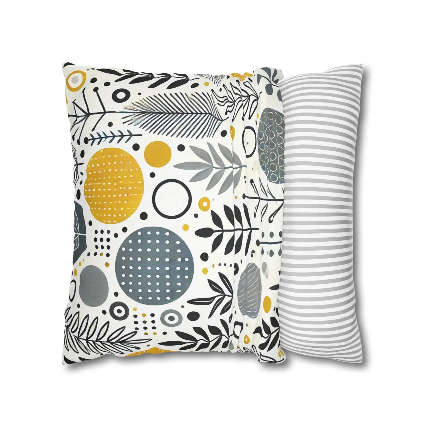 Vibrant Spun Polyester Square Pillowcase - Affordable Comfort - DipaliZ
